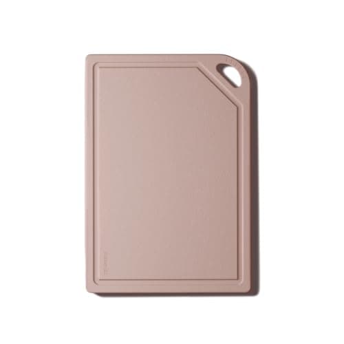 The MK Free Board - Large Plant-Based, Eco-Friendly Cutting Board, Dishwasher-Safe with Juice Groove and Free of Permanent Microplastics (Shell)