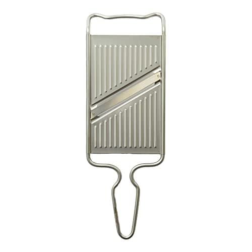 Japanese Double-Edged Slicer, Mandoline, Stainless Steel, Made in Sanjo, Japan, Silver