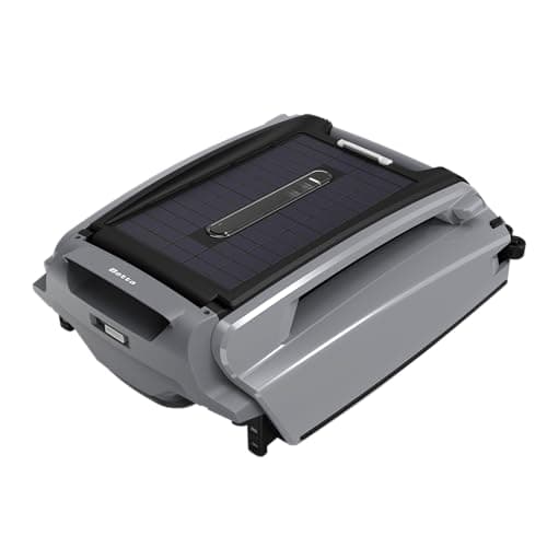 Betta SE Plus - Solar-Powered Robotic Pool Skimmer with 24/7 Continuous Cleaning Power, Dual Charging Options, Twin Salt Chlorine Tolerant Motors, and Shallow Water Safeguard