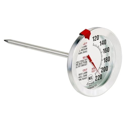 Escali AH1 Stainless Steel Oven Safe Meat Thermometer