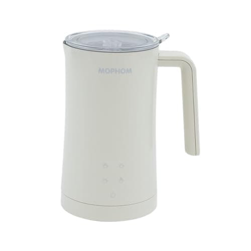 MOPHOM Milk Frother, 4 in 1 Electric Milk Steamer, 11.84oz/350ml