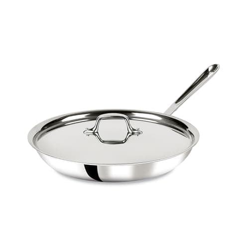 All Clad- D3 12-inch Stainless Steel Frying Pan