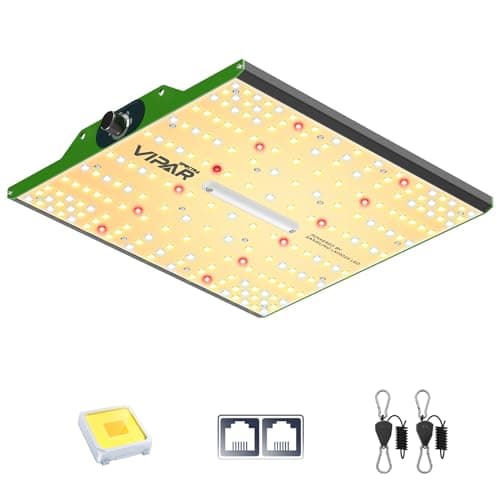 VIPARSPECTRA P1000 LED Grow Light for Seed Starting Vegetables Bloom, Dimmable Plant Lights Dimming Daisy Chain Grow Lights for Indoor Plants Full Spectrum for 3x3/2x2 Grow Tent