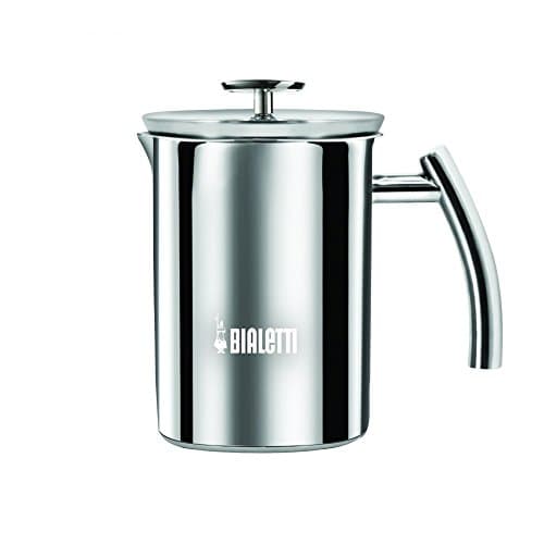 Bialetti Cappuccino Machine Milk Frother, Small, 200 milliliters, Steel