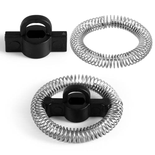 3pcs Milk Frother Replacement Parts for Secura, Electric Milk Frother Warmer & Spring Ring Replacement Set Compatible with Secura MMF-809-WH MMF-809-BL Detachable & Easy to Clean