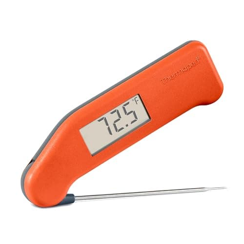 ThermoWorks Classic Thermapen, Highly-Rated Instant-Read Thermometer - Cayenne Pepper Red
