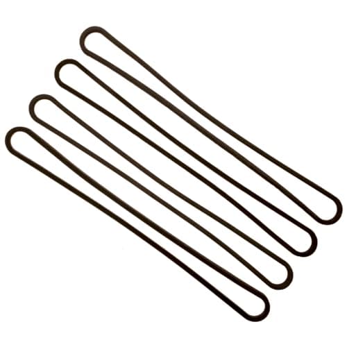 IMPRESA 4-Pack Vacuum Sealer Foam Gasket - Restores Suction & Sealing - Vacuum Sealer Gaskets for T910-00075 - Compatible with FoodSaver V2200-V3800 Series - Black Rubber