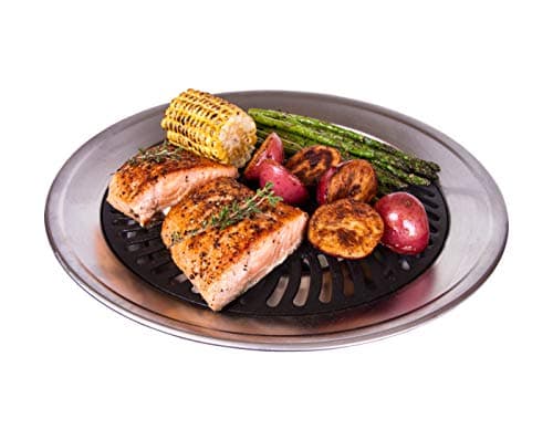 Kitchen + Home Stove Top Smokeless Grill Indoor BBQ