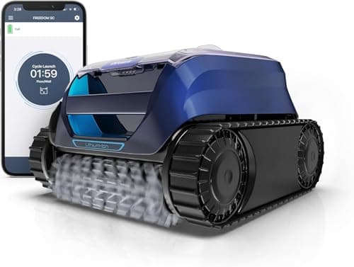 Polaris Freedom SC Cordless Robotic Pool Cleaner, WiFi Enabled, Fast Charging, Dual Modes, Cleans Floor & Walls in 2 Hrs, for In-Ground Pools up to 36ft, w/iAquaLink App & Easy Lift Removal