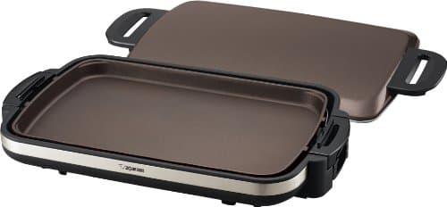 Zojirushi EA-DCC10 Gourmet Sizzler Electric Griddle, Stainless Brown Extra Large
