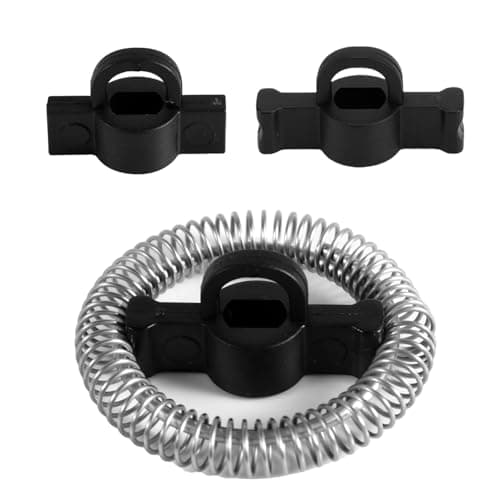 2pcs Milk Frother Replacement Parts for Secura with 1 Heater, Milk Frother & Warmer Set Whisk Set for Secura Models MMF-015, MMF-003, MMF-003B (250ml) and MMF-603, MMF-615 (500ml)