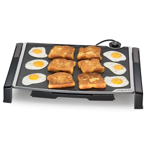 Presto 07073 XL Tilt-N-fold Electric Griddle, Black